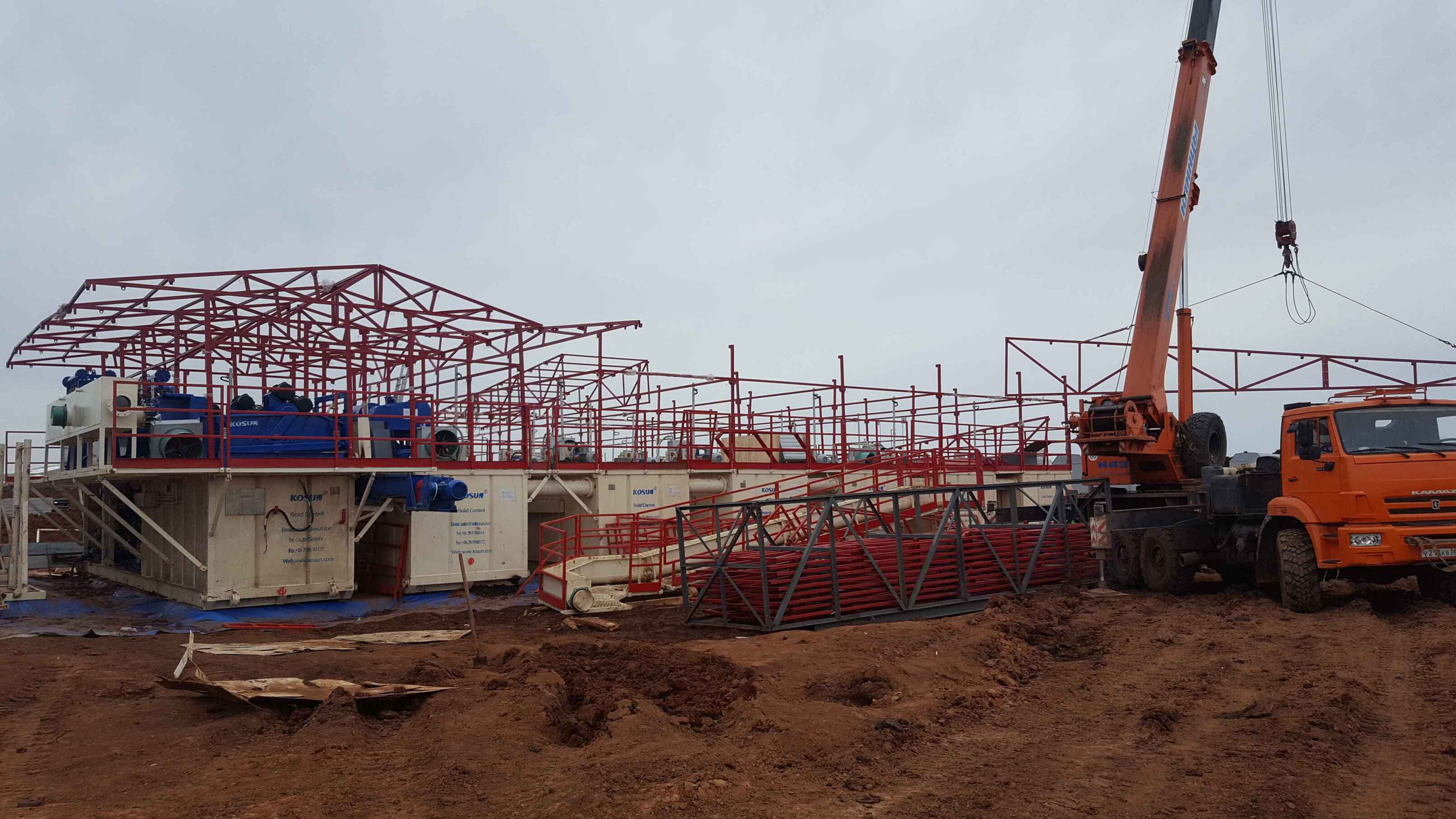 西安科迅-盧克石油低溫鉆井泥漿固控設備