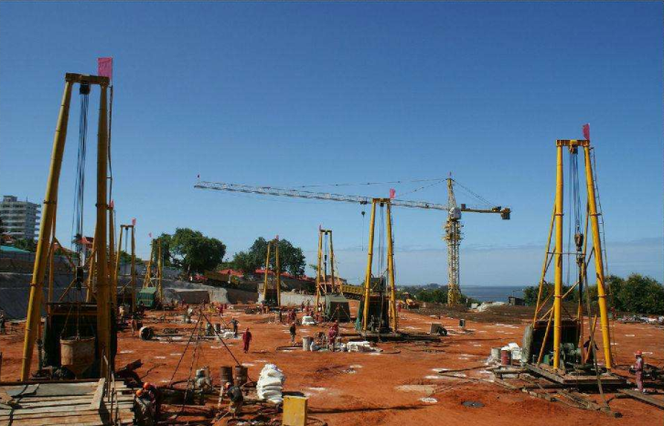 打樁的泥漿如何處理？