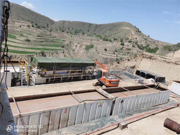 西安科迅鉆井巖屑隨鉆處理工藝流程介紹